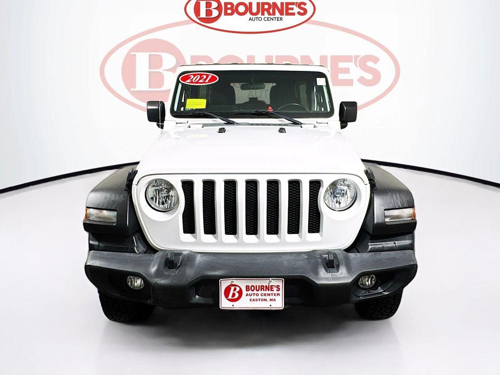 used 2021 Jeep Wrangler Unlimited car, priced at $23,490