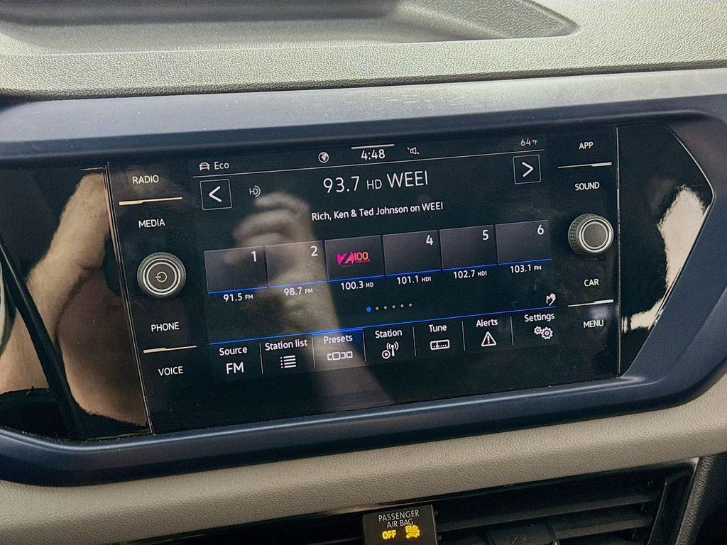 used 2023 Volkswagen Taos car, priced at $22,274