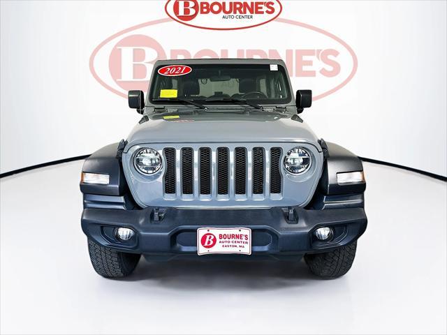 used 2021 Jeep Wrangler Unlimited car, priced at $23,990