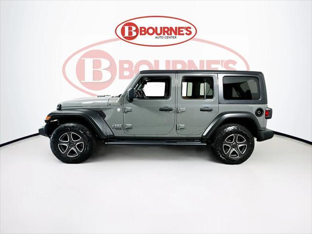 used 2021 Jeep Wrangler Unlimited car, priced at $23,990