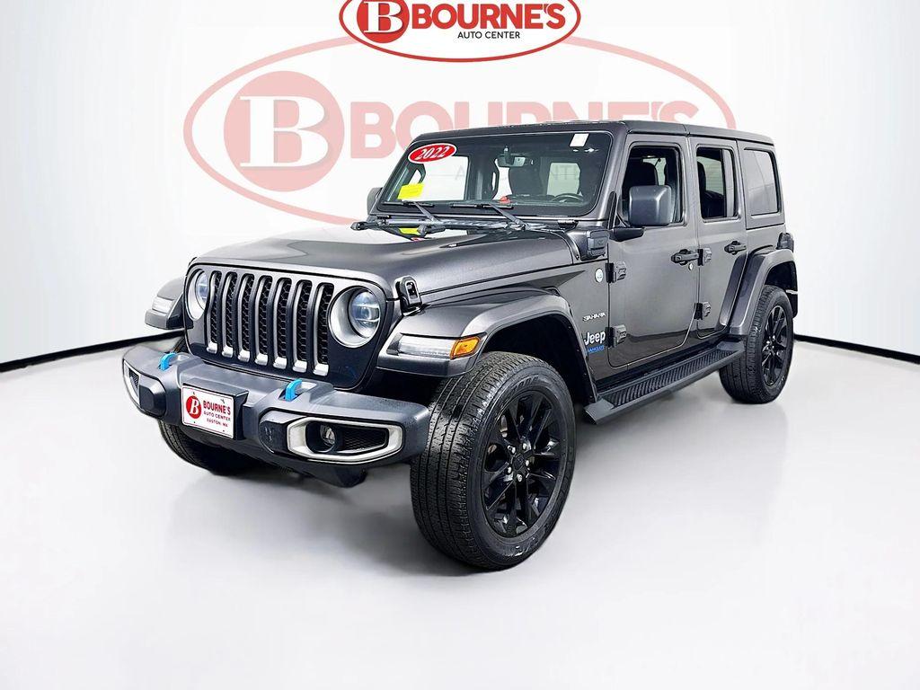 used 2022 Jeep Wrangler Unlimited 4xe car, priced at $25,390