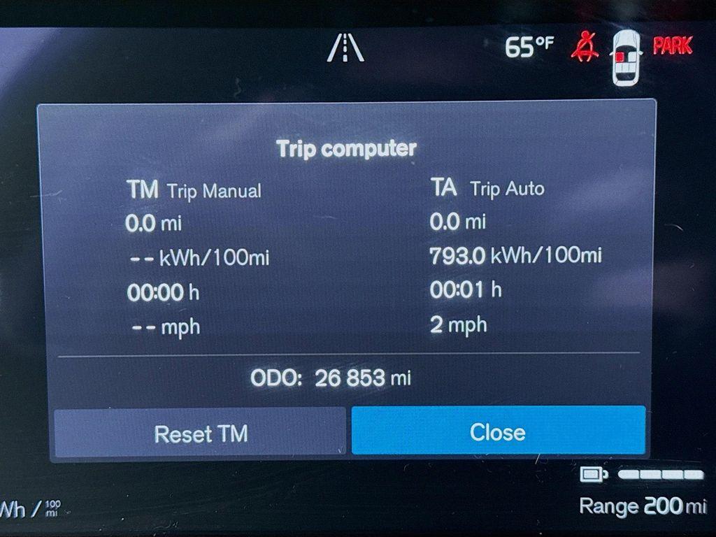 used 2023 Volvo C40 Recharge Pure Electric car, priced at $24,490