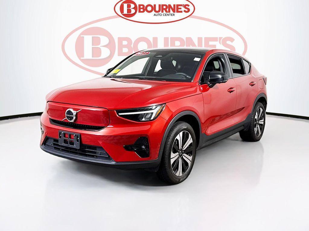 used 2023 Volvo C40 Recharge Pure Electric car, priced at $24,490