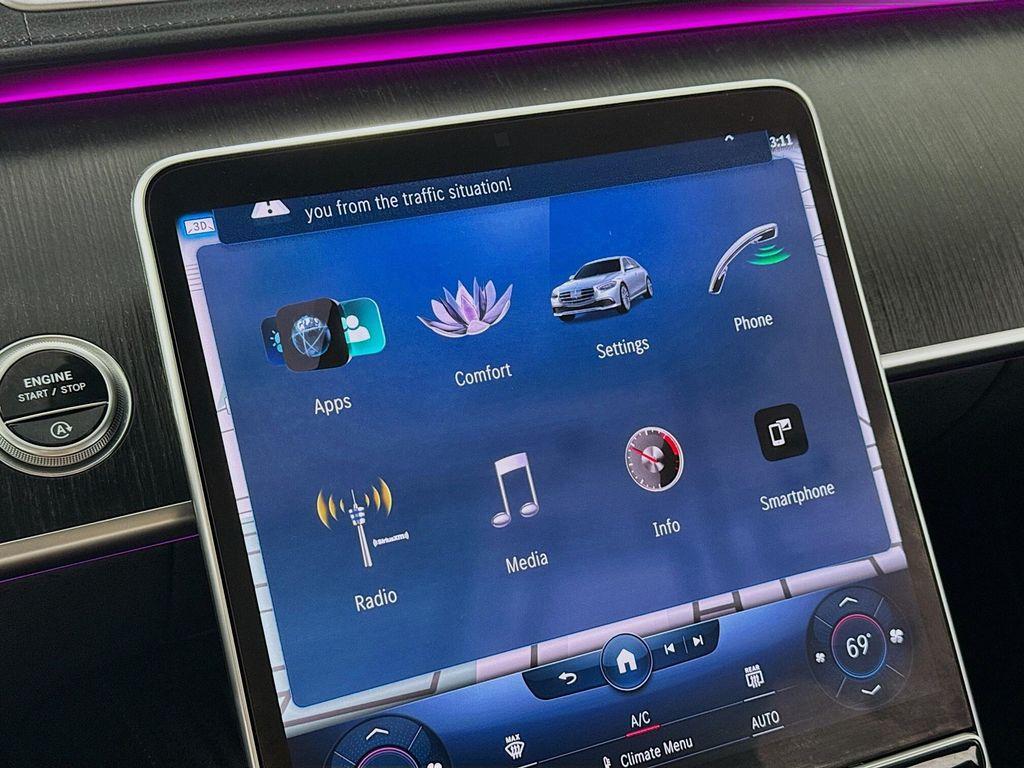 used 2022 Mercedes-Benz S-Class car, priced at $66,590