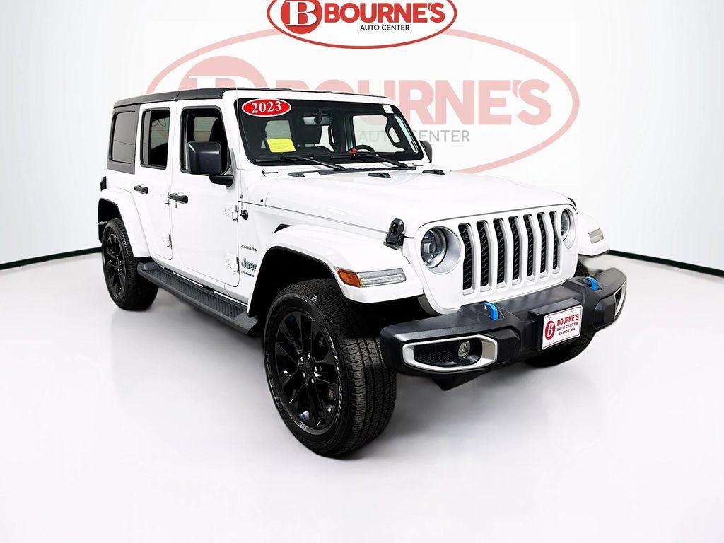 used 2023 Jeep Wrangler 4xe car, priced at $28,490