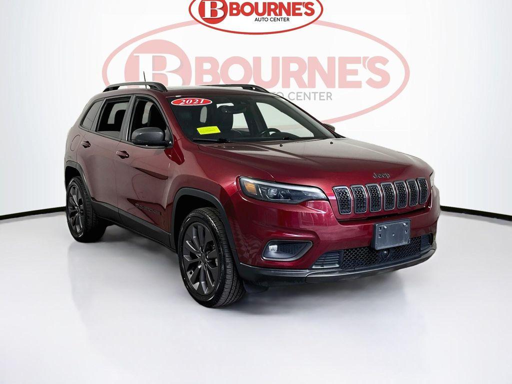 used 2021 Jeep Cherokee car, priced at $18,590