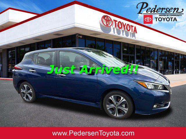 used 2022 Nissan Leaf car, priced at $16,990