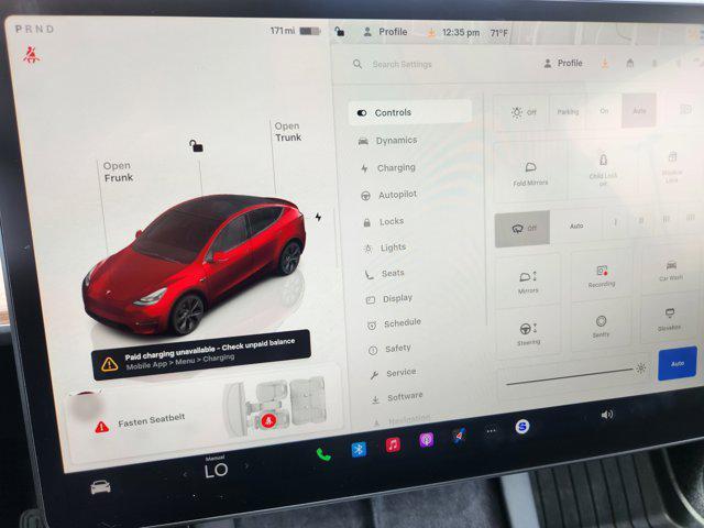 used 2025 Tesla Model Y car, priced at $39,590