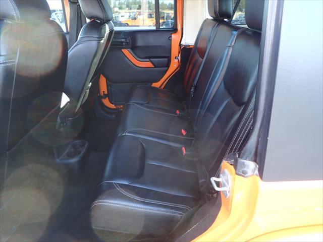 used 2013 Jeep Wrangler Unlimited car, priced at $10,985