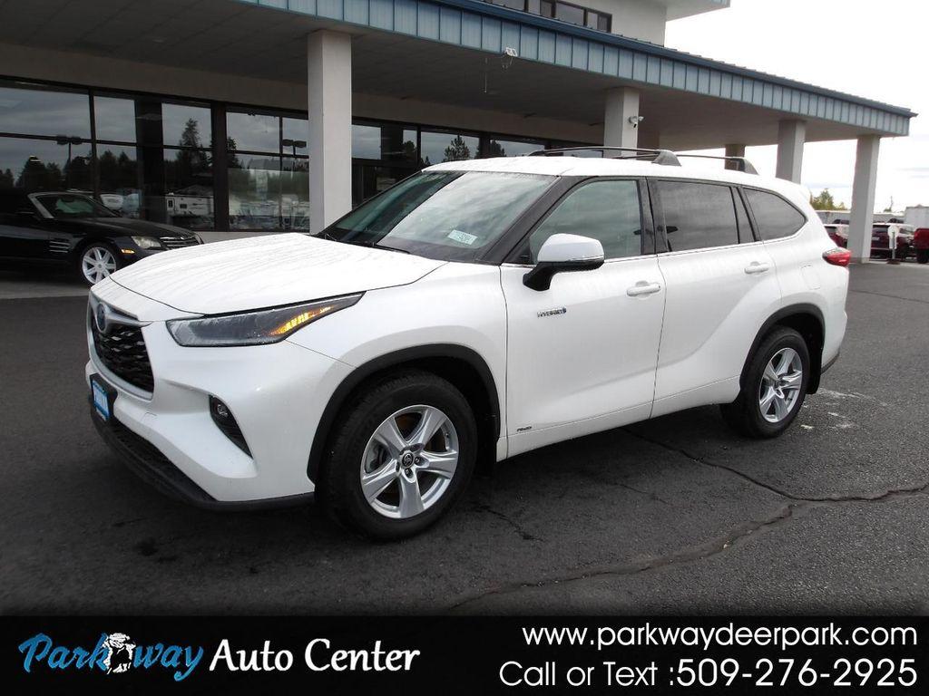 used 2021 Toyota Highlander Hybrid car, priced at $29,495