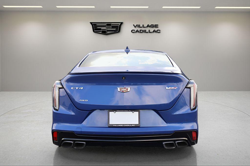 used 2022 Cadillac CT4-V car, priced at $34,992