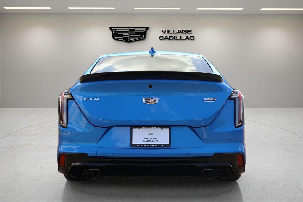 new 2026 Cadillac CT4-V car, priced at $76,195