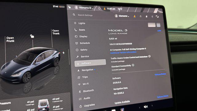 used 2025 Tesla Model 3 car, priced at $37,595