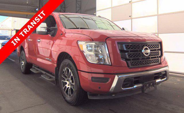 used 2021 Nissan Titan car, priced at $18,500