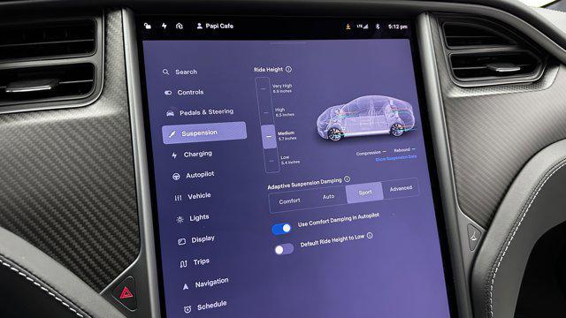 used 2020 Tesla Model S car, priced at $36,500