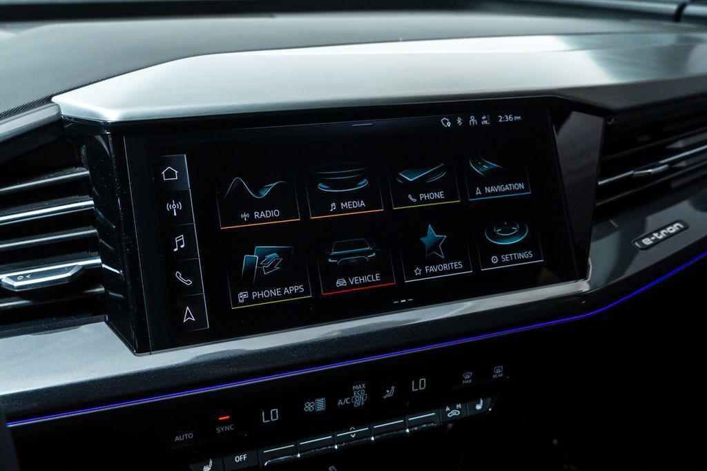 used 2023 Audi Q4 e-tron Sportback car, priced at $33,991