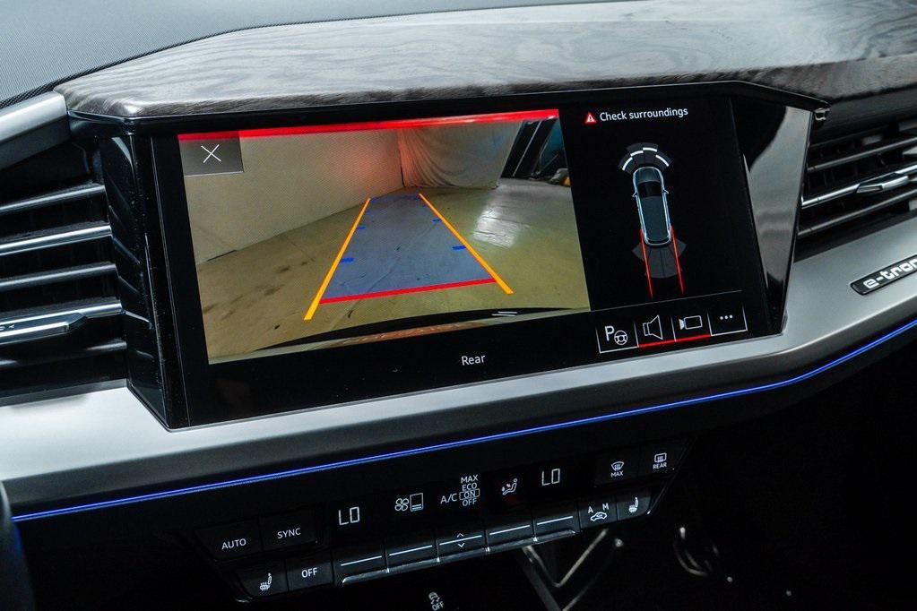 used 2024 Audi Q4 e-tron car, priced at $34,991