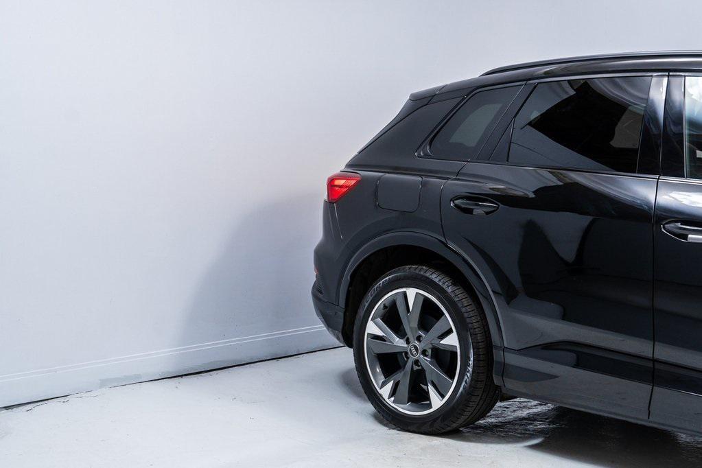 used 2024 Audi Q4 e-tron car, priced at $34,991