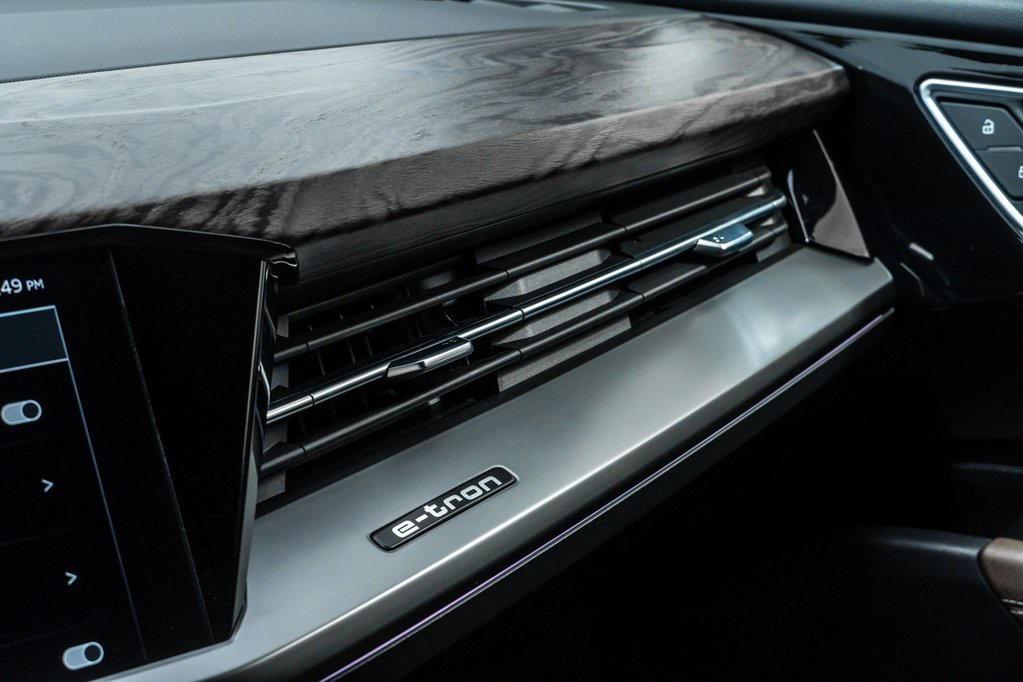 used 2024 Audi Q4 e-tron car, priced at $34,991