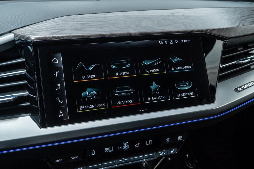 used 2024 Audi Q4 e-tron car, priced at $34,991