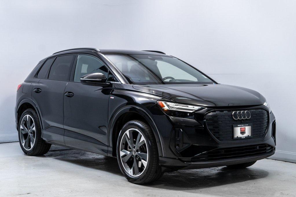 used 2024 Audi Q4 e-tron car, priced at $34,991