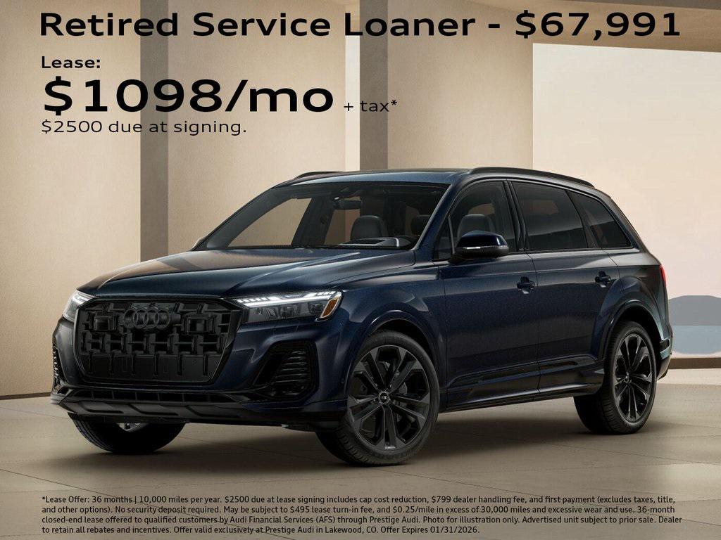 used 2025 Audi Q7 car, priced at $68,991