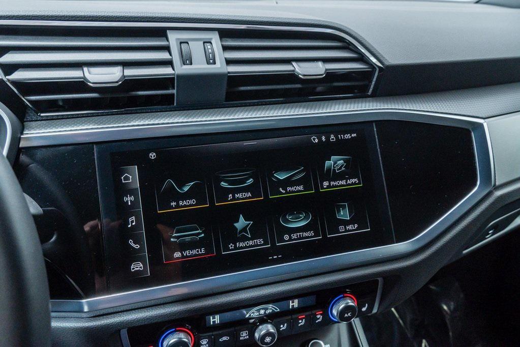 used 2024 Audi Q3 car, priced at $34,491