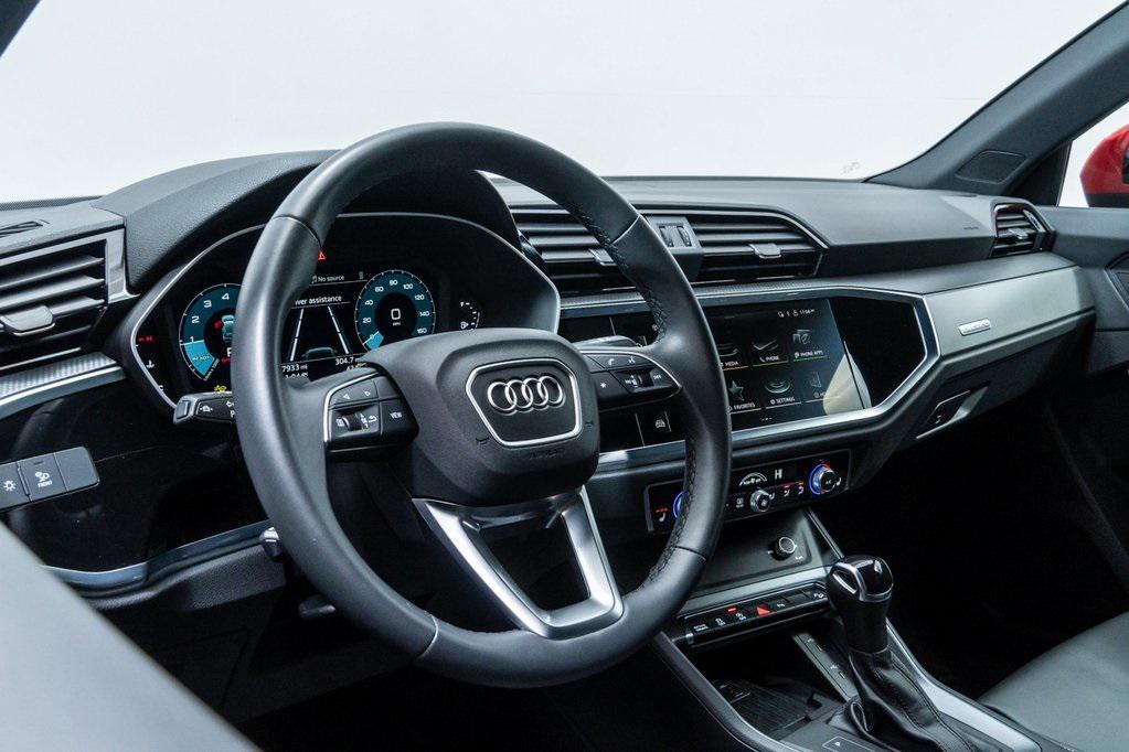 used 2024 Audi Q3 car, priced at $34,491