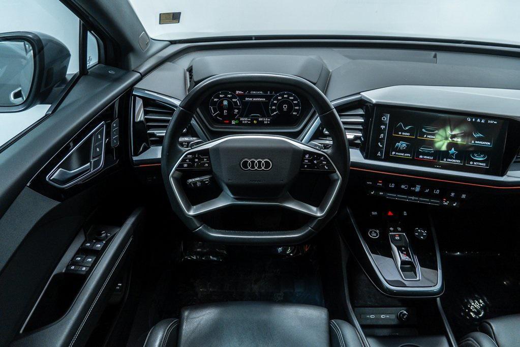 used 2024 Audi Q4 e-tron car, priced at $32,991