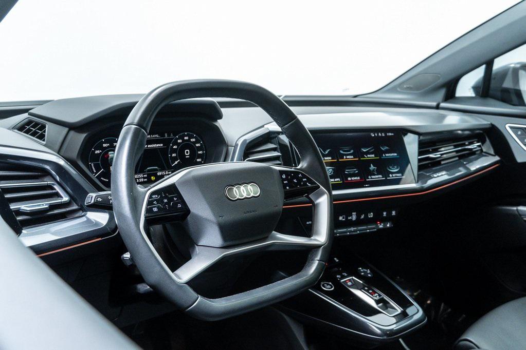 used 2024 Audi Q4 e-tron car, priced at $32,991