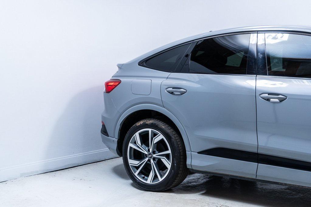 used 2024 Audi Q4 e-tron car, priced at $32,991