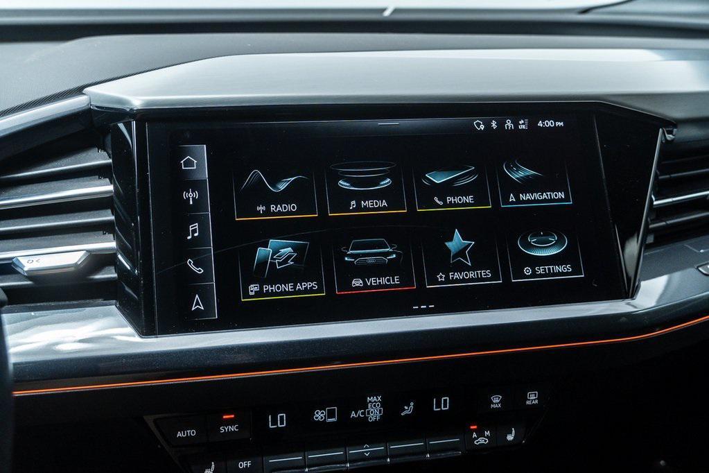 used 2024 Audi Q4 e-tron car, priced at $32,991