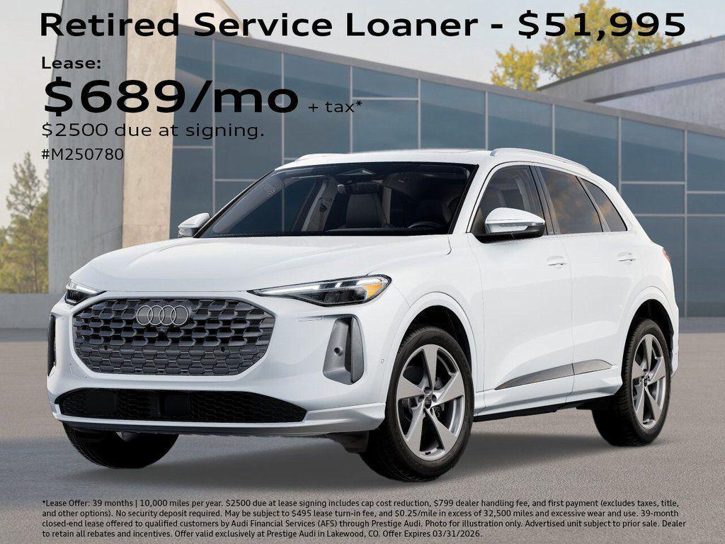 used 2025 Audi Q5 car, priced at $51,995