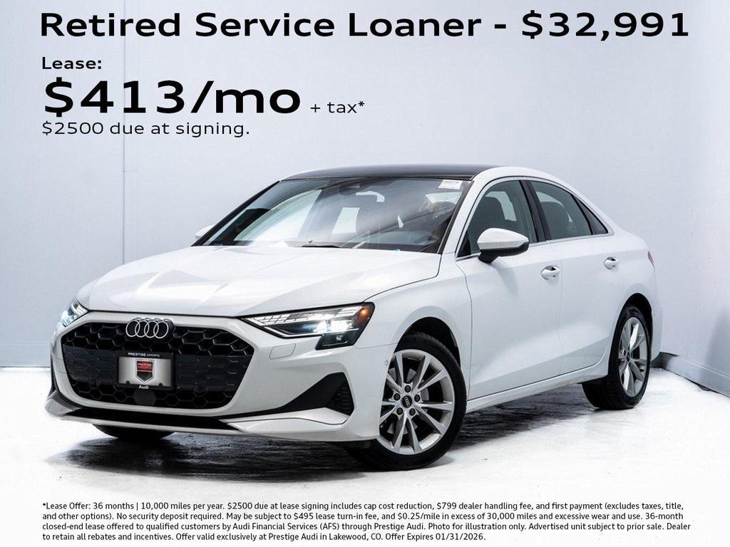 used 2025 Audi A3 car, priced at $31,492