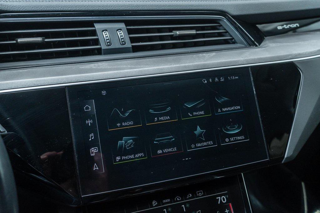 used 2024 Audi Q8 e-tron car, priced at $39,991