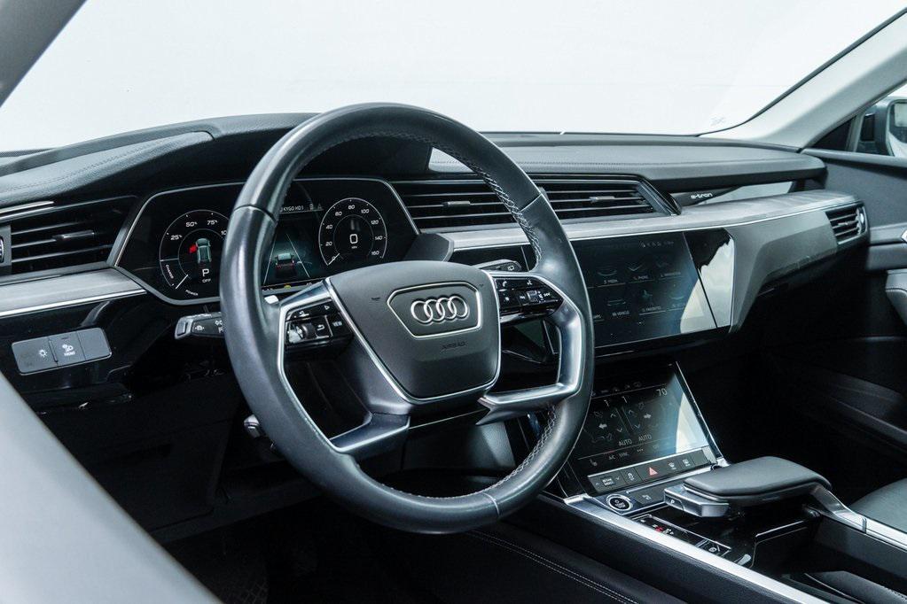 used 2024 Audi Q8 e-tron car, priced at $39,991