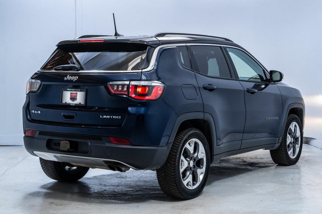 used 2018 Jeep Compass car, priced at $15,693