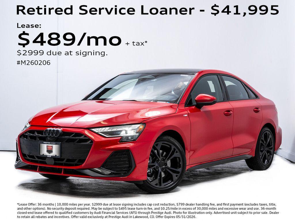 used 2026 Audi A3 car, priced at $41,995