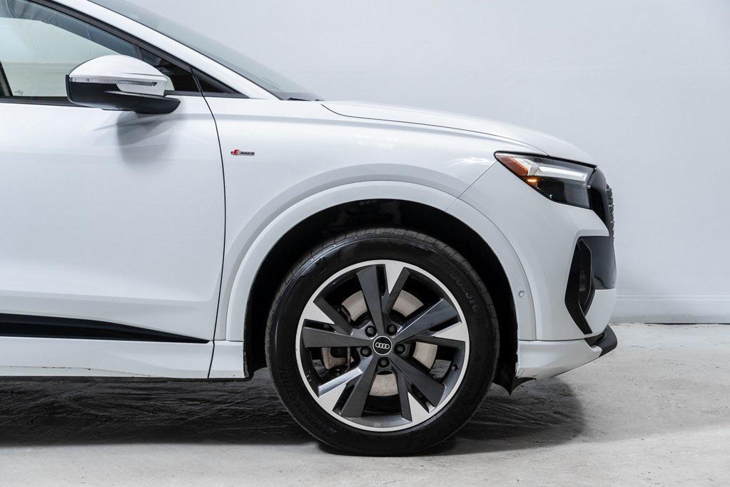 used 2024 Audi Q4 e-tron car, priced at $32,991