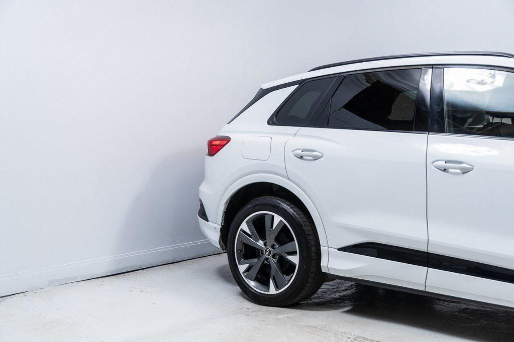used 2024 Audi Q4 e-tron car, priced at $32,991