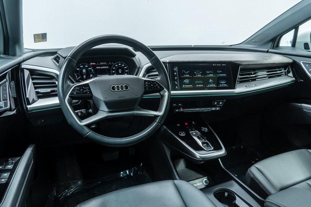 used 2024 Audi Q4 e-tron car, priced at $32,991