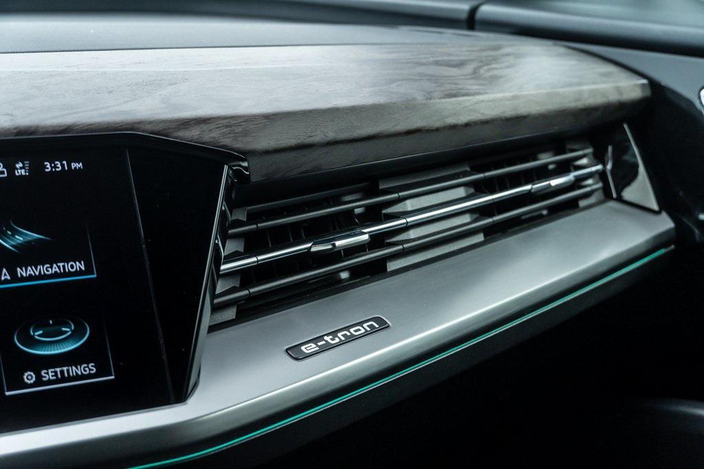 used 2024 Audi Q4 e-tron car, priced at $32,991
