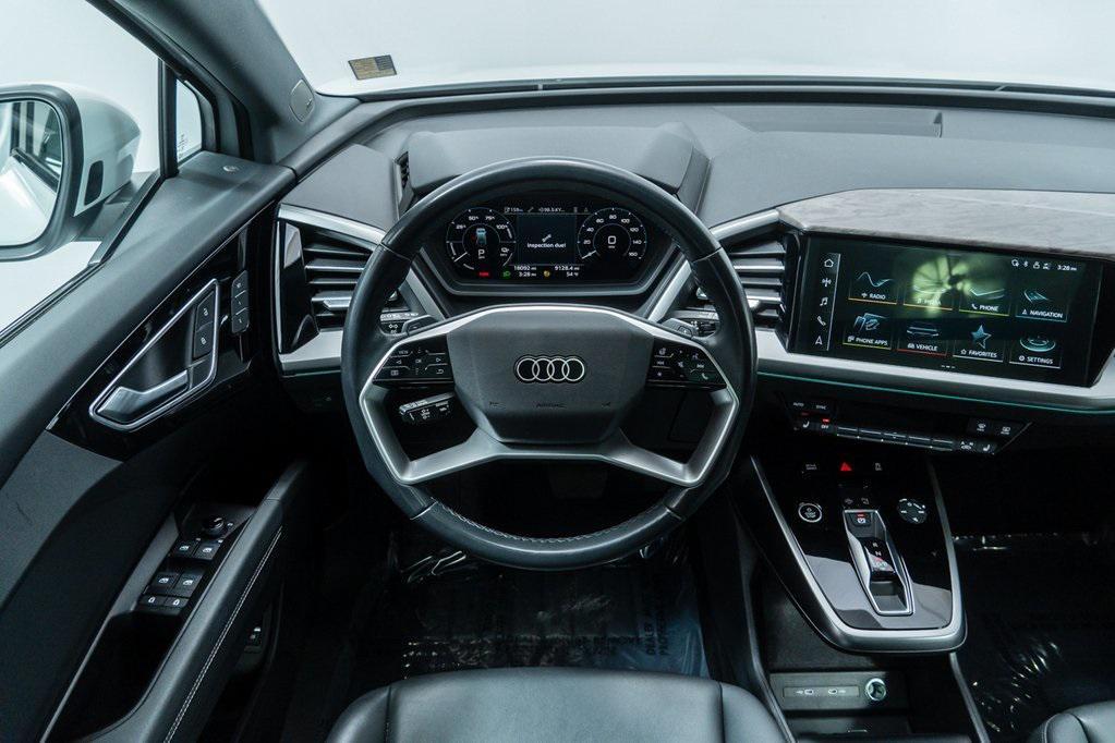 used 2024 Audi Q4 e-tron car, priced at $32,991