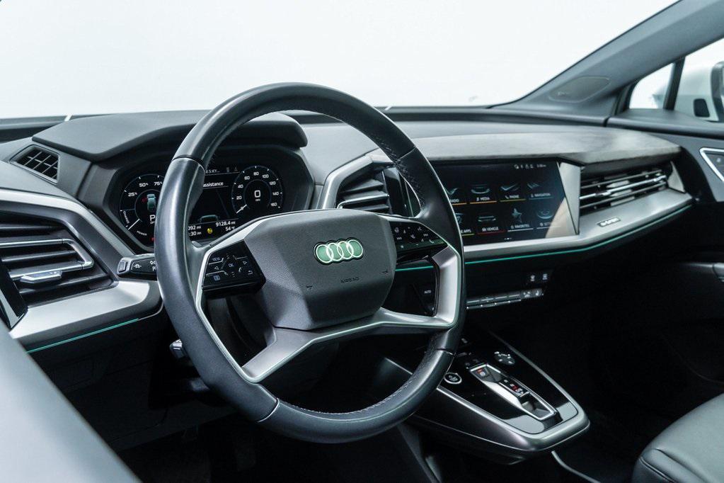 used 2024 Audi Q4 e-tron car, priced at $32,991