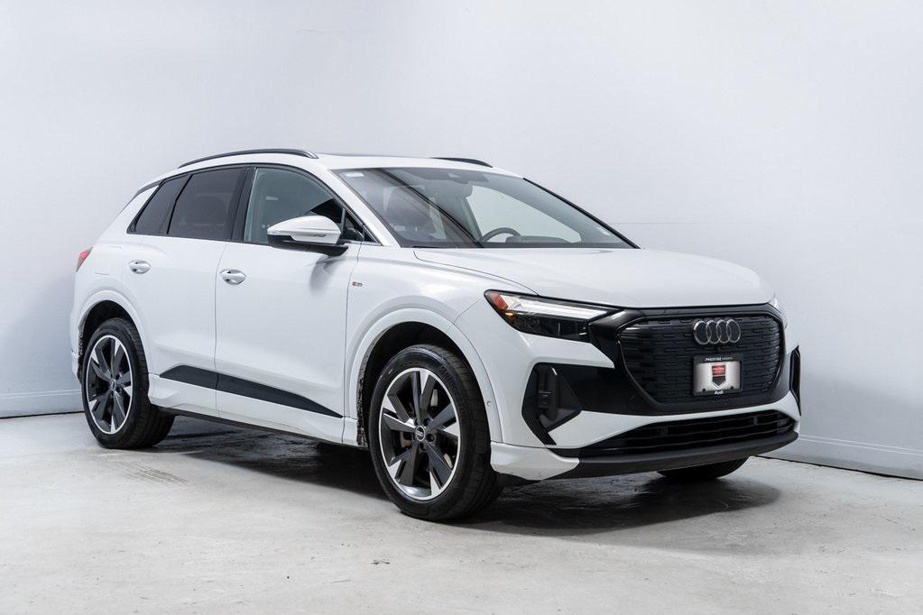 used 2024 Audi Q4 e-tron car, priced at $32,991