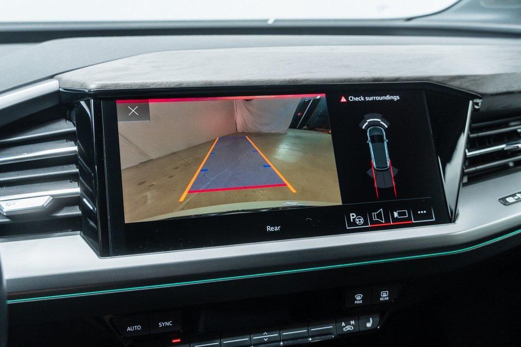 used 2024 Audi Q4 e-tron car, priced at $32,991