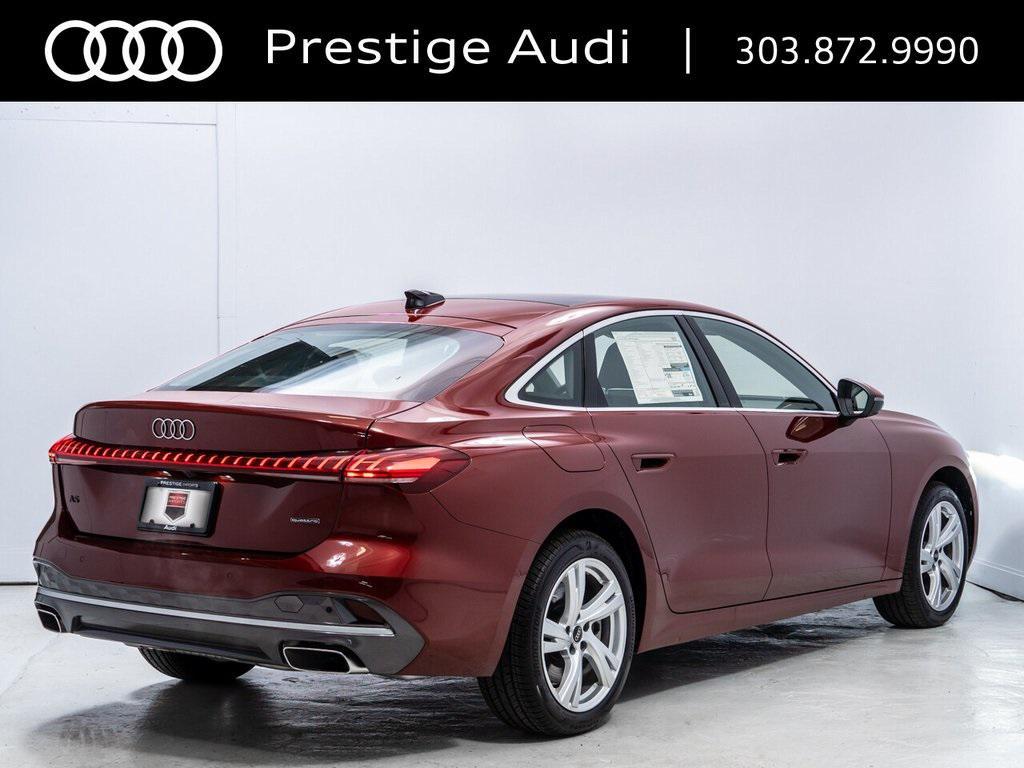 new 2025 Audi A5 car, priced at $55,189