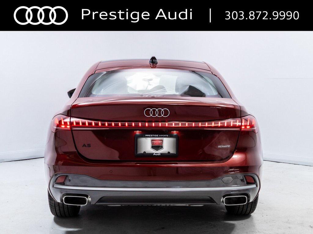 new 2025 Audi A5 car, priced at $55,189