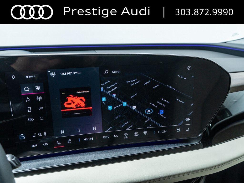 new 2025 Audi Q6 e-tron car, priced at $77,699