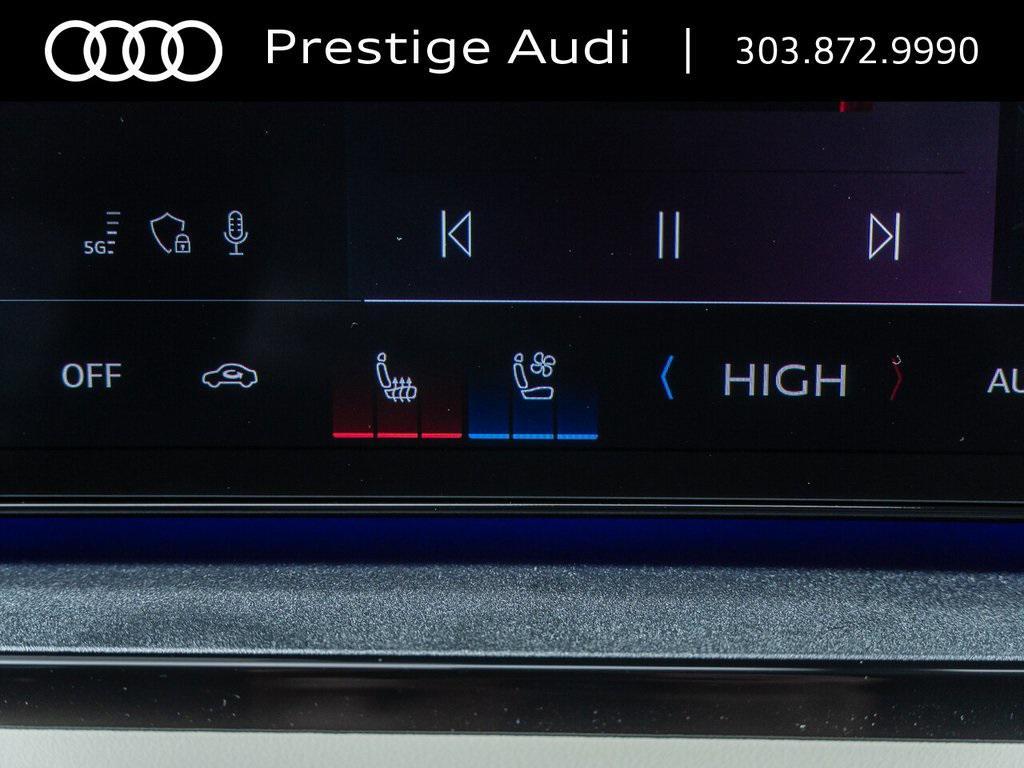 new 2025 Audi Q6 e-tron car, priced at $77,699